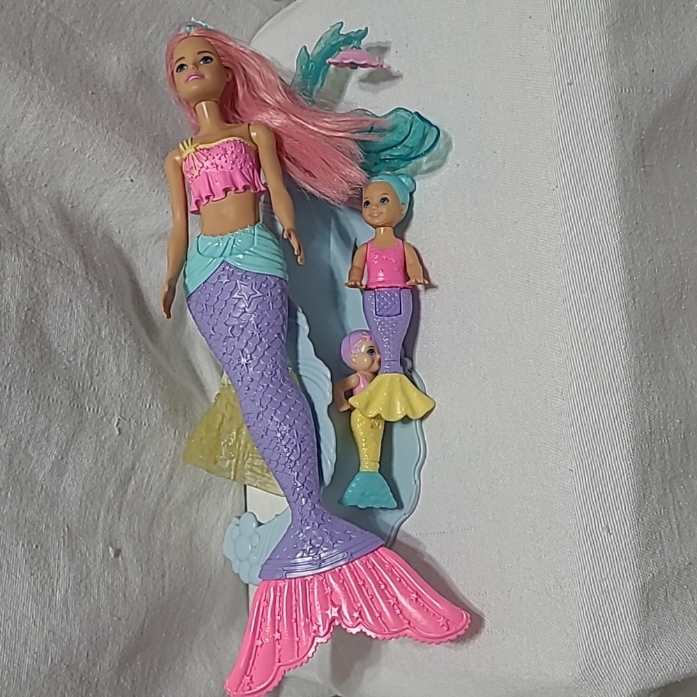 Barbie Doll Year 2019 Dreamtopia Mermaid Nursery Playset #FXT25 - Picture 16 of 16